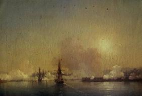 Arrival into Sebastopol Bay 1852