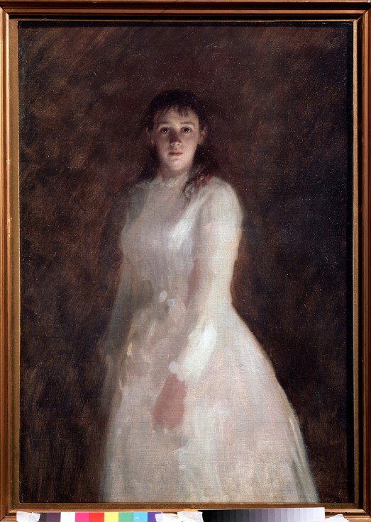 Bildnis einer jungen Dame von Iwan Nikolajewitsch Kramskoi
