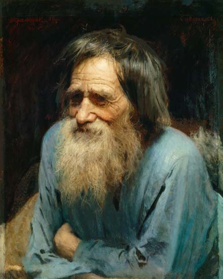 Mina Moissejew von Iwan Nikolajewitsch Kramskoi