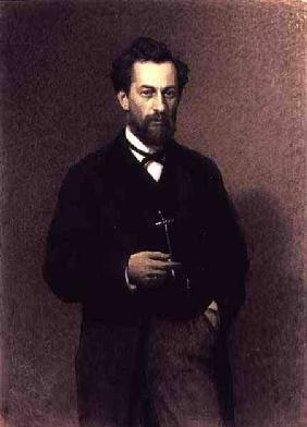 Portrait of Mikhail Konstantinovich Klodt (1832-1902) 1871