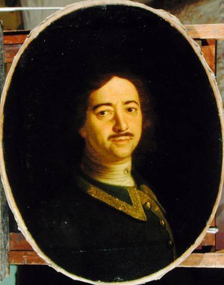 Portrait of Peter the Great (1672-1725) von Iwan Maximowitsch Nikitin