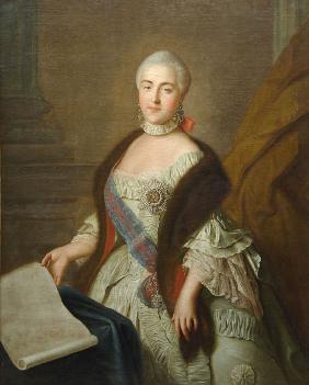 Katharina II. als Großfürstin Ekaterina Aleksejewna 1762