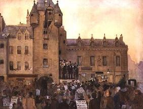Before the Ballot Act, Canongate Tolbooth, Edinburgh 1884