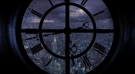 Gotham von oben betrachtet