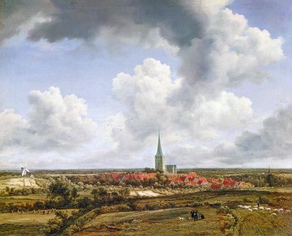 Ansicht von Ootmarsum von Jacob Isaacksz van Ruisdael