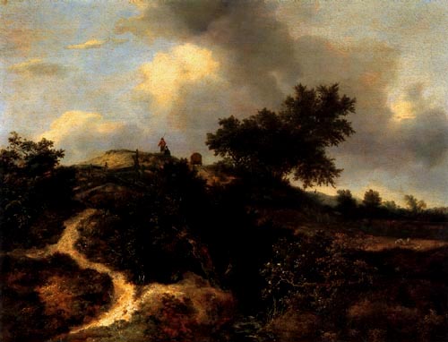 Sandweg in den Dünen von Jacob Isaacksz van Ruisdael