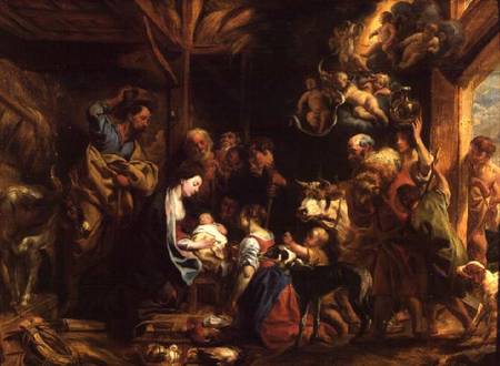 The Nativity von Jacob Jordaens