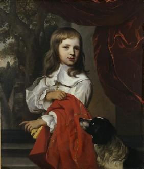 Knabenbildnis mit Hund 1658