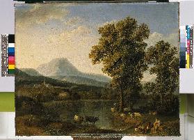 Landschaft nahe Cava de' Tirreni 1778