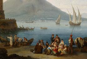 Hafen von Neapel (Detail) 1771