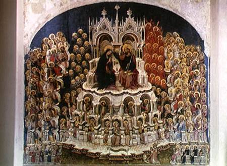The Coronation of the Virgin in Paradise von Jacobello del Fiore