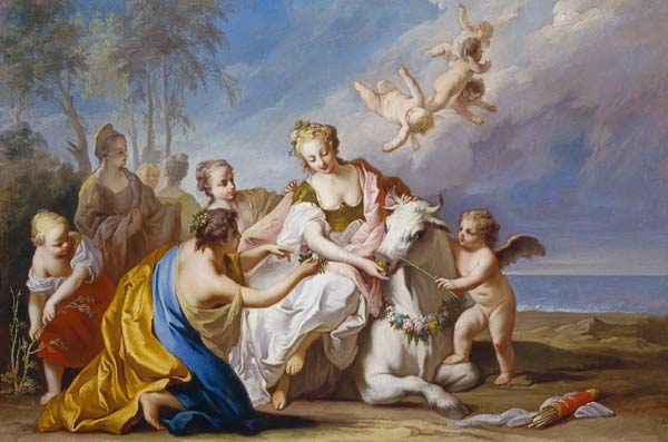 The Rape of Europa von Jacopo Amigoni