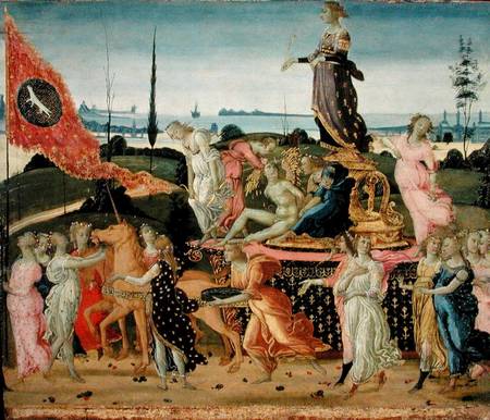 Triumph of Chastity von Jacopo del Sellaio