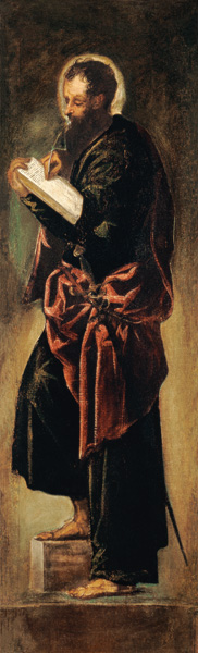 Apostle Paul von Jacopo Robusti Tintoretto
