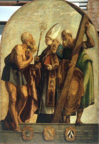 J.Tintoretto / Jerome, Alvise & Andreas von Jacopo Robusti Tintoretto