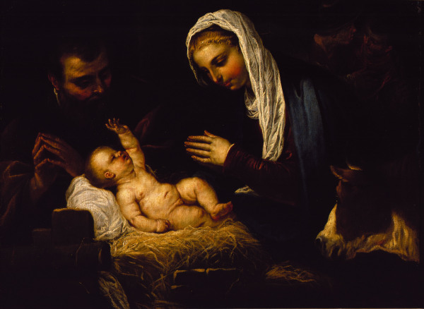 The Holy Family / Tintoretto von Jacopo Robusti Tintoretto
