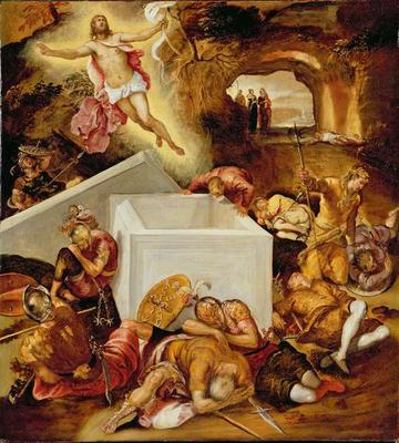The Resurrection of Christ (oil on canvas) von Jacopo Robusti Tintoretto