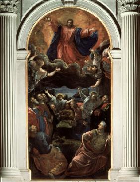 Ascension of Christ / Tintoretto School