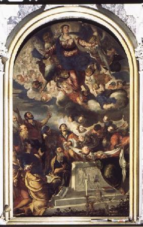 Assumption of Mary / Tintoretto / c.1555