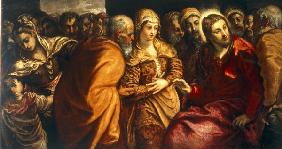 J.Tintoretto / Christ and Adulteress