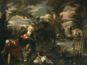 Tintoretto, Flight to Egypt