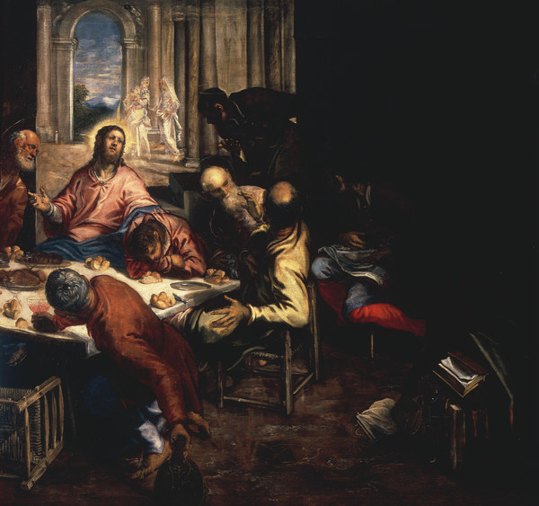 Tintoretto, Last Supper von Jacopo Robusti Tintoretto