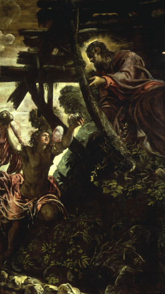 Tintoretto, Temptation of Christ von Jacopo Robusti Tintoretto