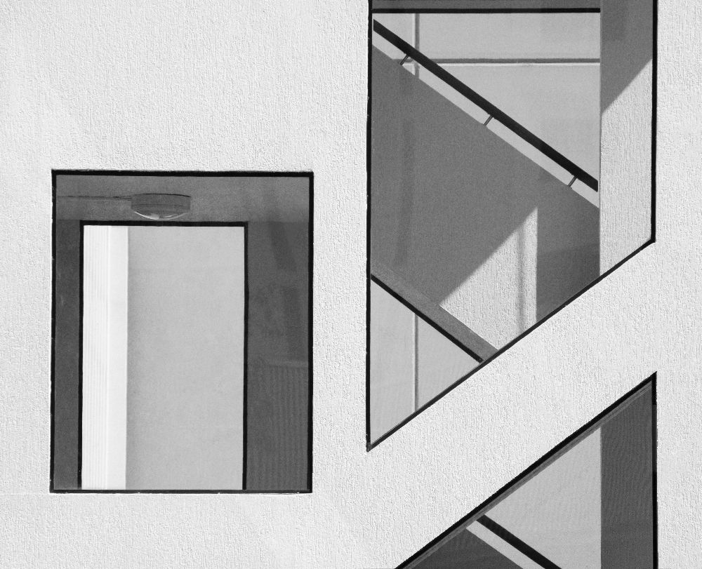 Treppenhausgeometrie von Jacqueline Hammer