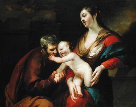 The Holy Family von Jacques Blanchard