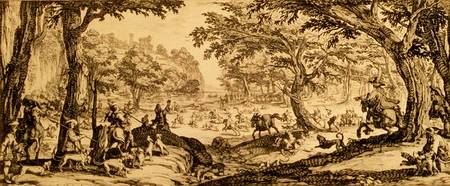 The Great Hunt von Jacques Callot