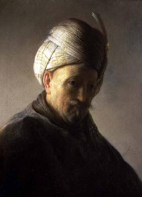 Portrait of a man in a turban c.1630