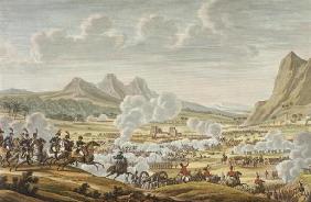 The Battle of Mount Tabor, 27 Ventose, Year 7 (17 February 1799) engraved by Louis Francois Couche ( 1925