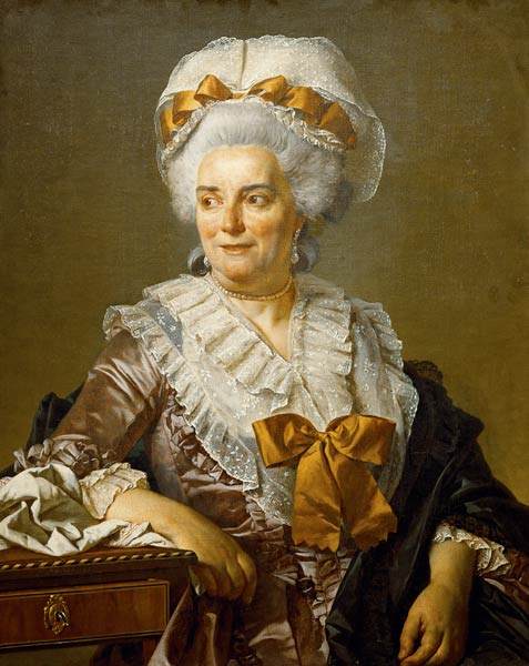 Madame Pécoul, die Schwiegermutter des Künstlers. von Jacques Louis David