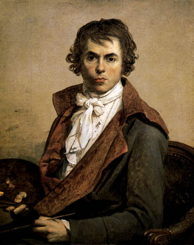 Selbstbildnis von Jacques Louis David 