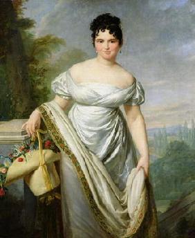 Madame Tallien (1773-1835) (oil on canvas) 1862