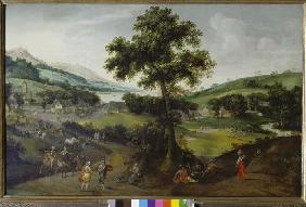 Landschaft mit Staffage 1575