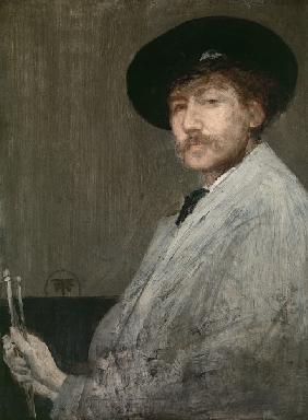 Arrangement in Grey: Portrait of the Painter 1872