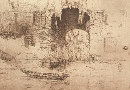 San Biagio, Venice von James Abbott McNeill Whistler