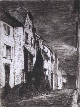 Street in Saverne 1858