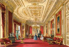 The Crimson Drawing Room, Windsor Castle 1838