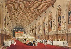 St George's Hall, Windsor Castle 1838
