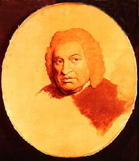 Portrait of Samuel Johnson (1709-84) c.1778-80 (oil on canvas) 1909
