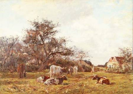 On a Sussex Farm von James Charles