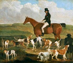 Tom Llewelyn Brewer on his Horse, 'The Doctor' c.1845