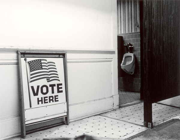Vote Here, Savannah, Georgia von James Galloway