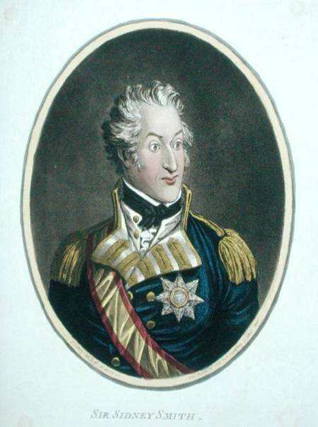 Sir Sidney Smith (1764-1840) von James Gillray
