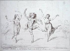 Modern Grace, or the Operatical Finale to the Ballet of Alonzo e caro published