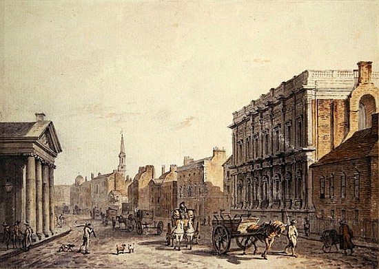 View of Whitehall, looking towards Charing Cross von James Miller