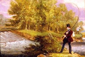 Trout Fishing on the Lea 1841