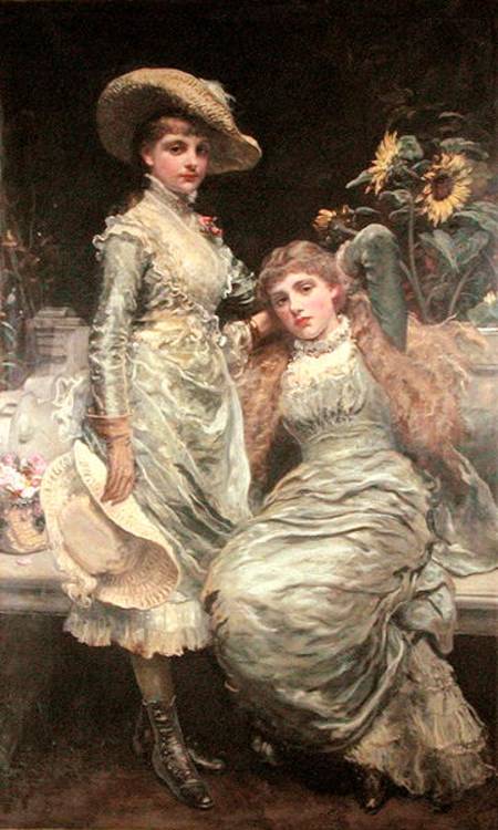 The Two Sisters von James Sant